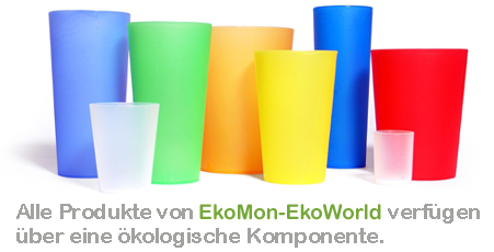 Vasos Ekomon | Vasos ecológicos | Vasos reutilizables | Vasos de plastico |  Vasos para  fiestas 